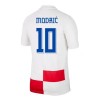 Maglia ufficiale Croazia Modrić 10 Casa Euro 2024 per Bambino